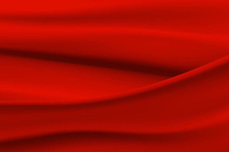 Красная ткань