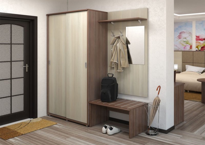 Дуб Шамони светлый мебель