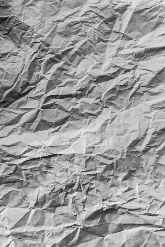Мятая бумага