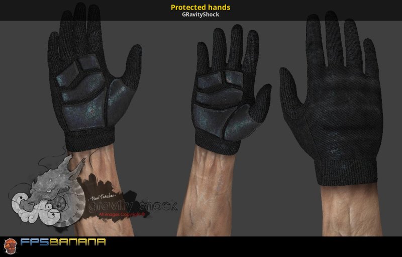 Перчатки для CS 1.6