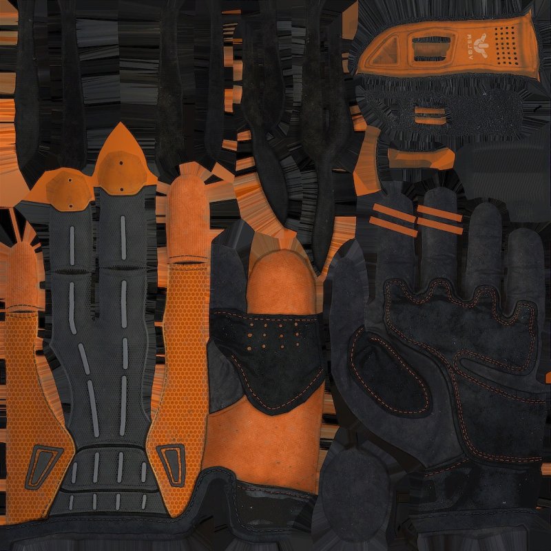 Перчатки КС 1.6 шкура