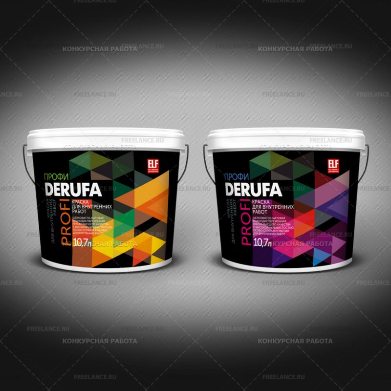 Надписи на банке с краской