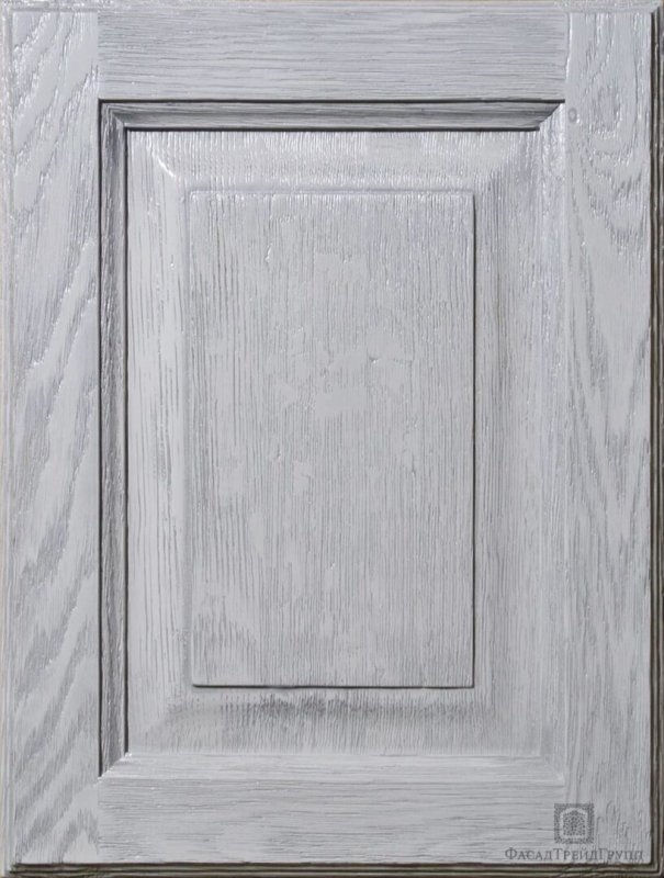 Фасад Ависта Квин 2 ясень белый патина золото