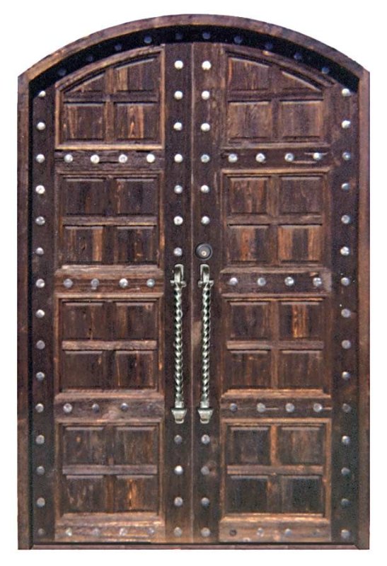 Средневековая дверь