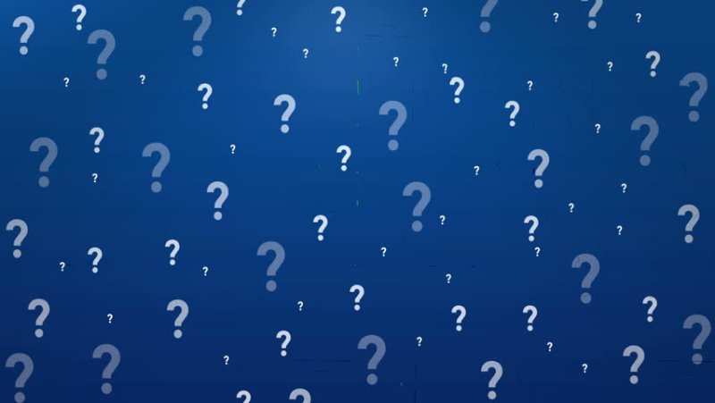 Фон с вопросительными знаками