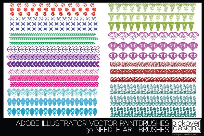 Stitch кисти для иллюстратора