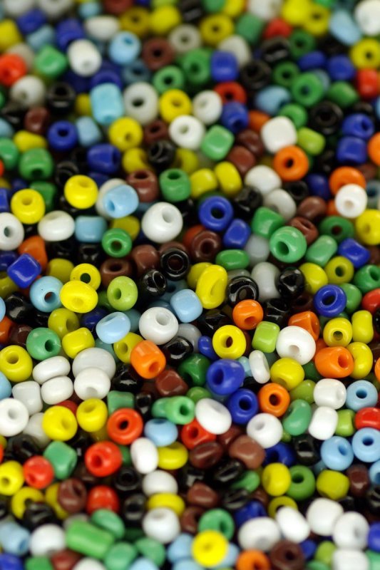 Бисер разноцветный