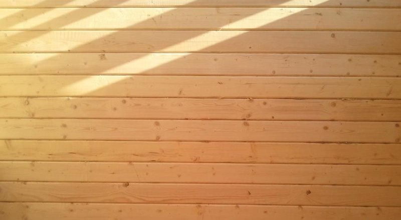 Стена из бруса