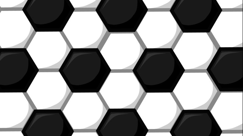 Текстура футбольного мяча