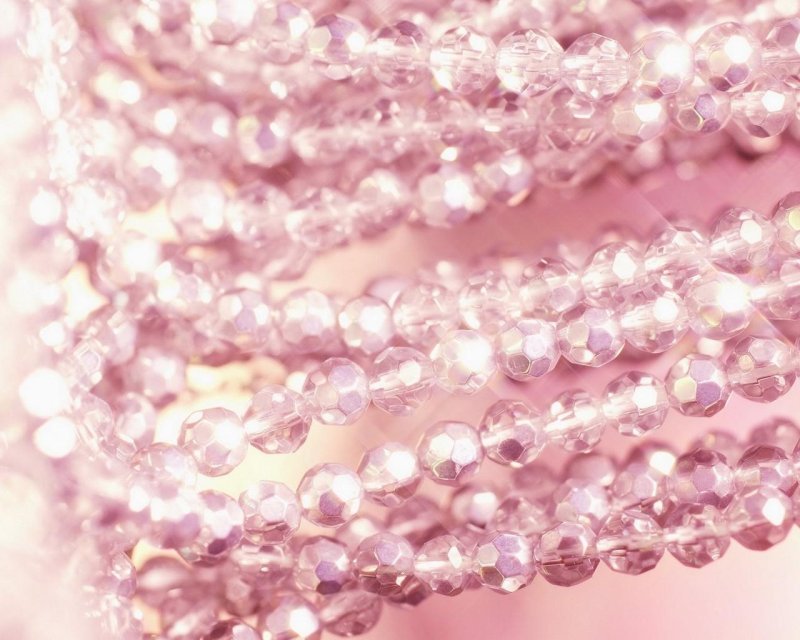 Розовые Бусины