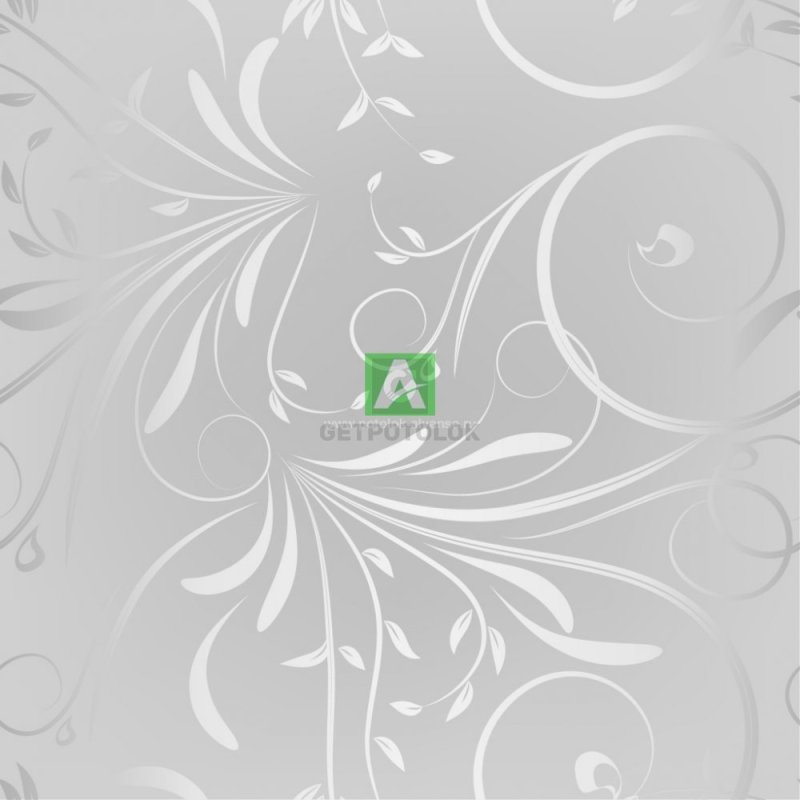 Серый узор на белом фоне