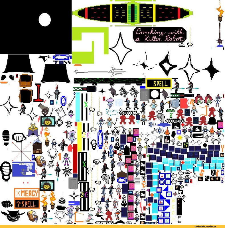 Undartale споайты