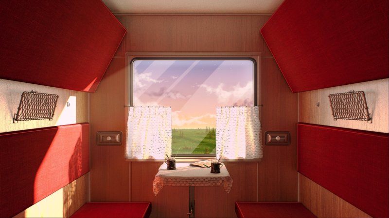 Купейный вагон Австрия