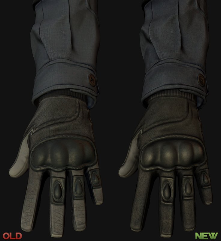 Перчатки спецназа КС