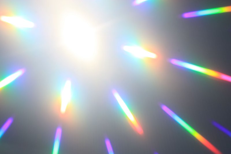 Разноцветные блики