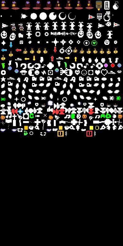 Спрайты андертейл предметы