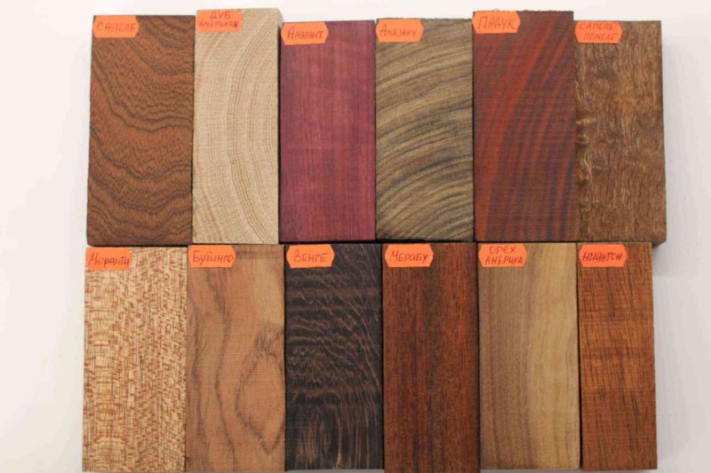 Ценные породы древесины