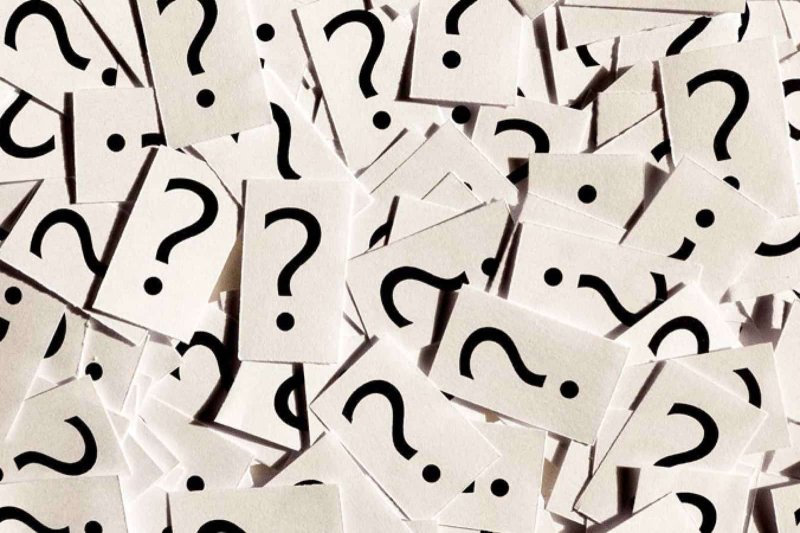 Фон с вопросительными знаками