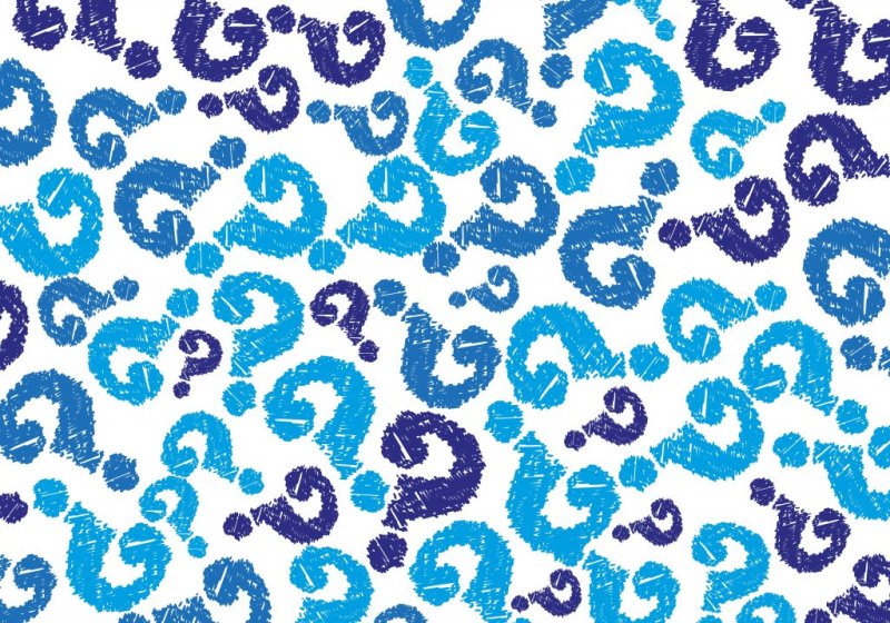 Фон с вопросительными знаками