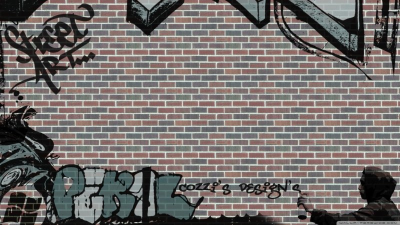 Граффити на стене