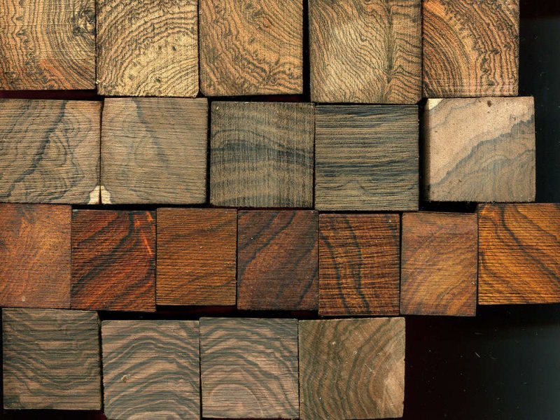 Фактура разных пород дерева