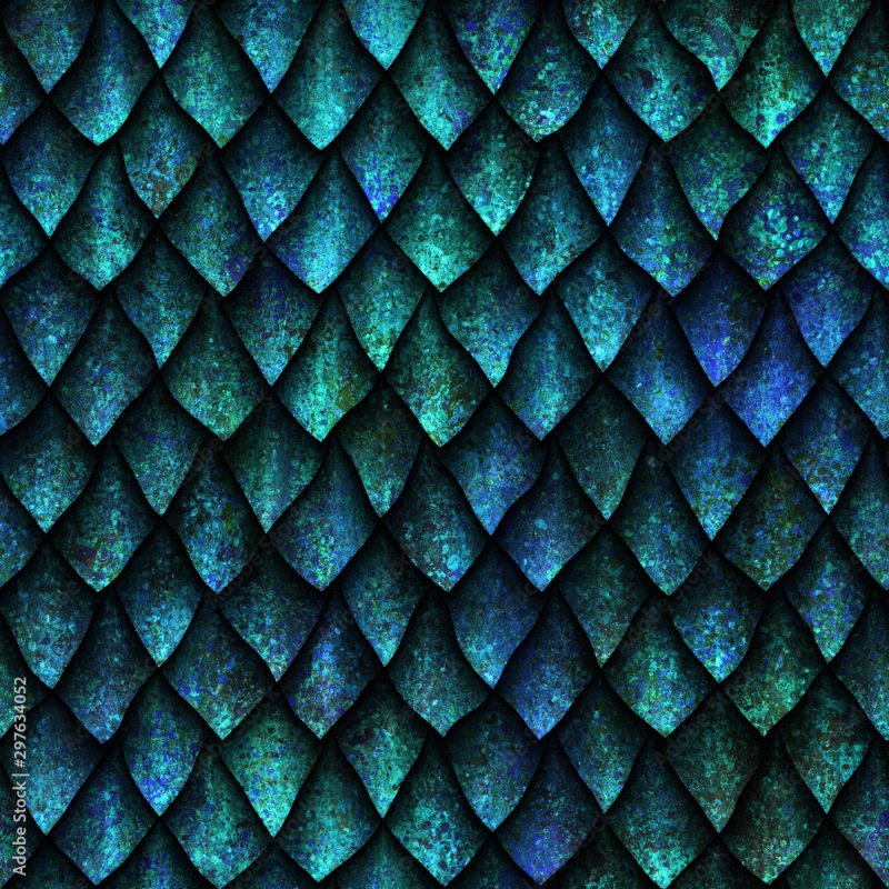 Стилизованная чешуя