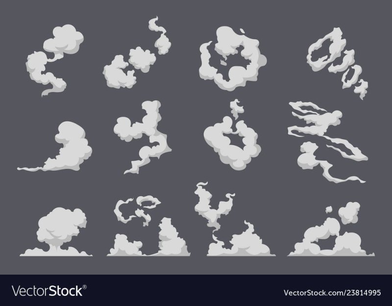 Стилизованный дым