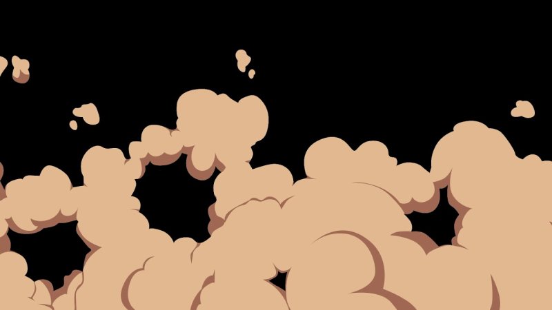 Мультяшный дым