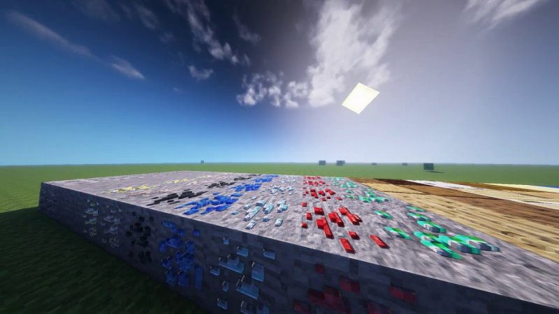 Параллакс майнкрафт