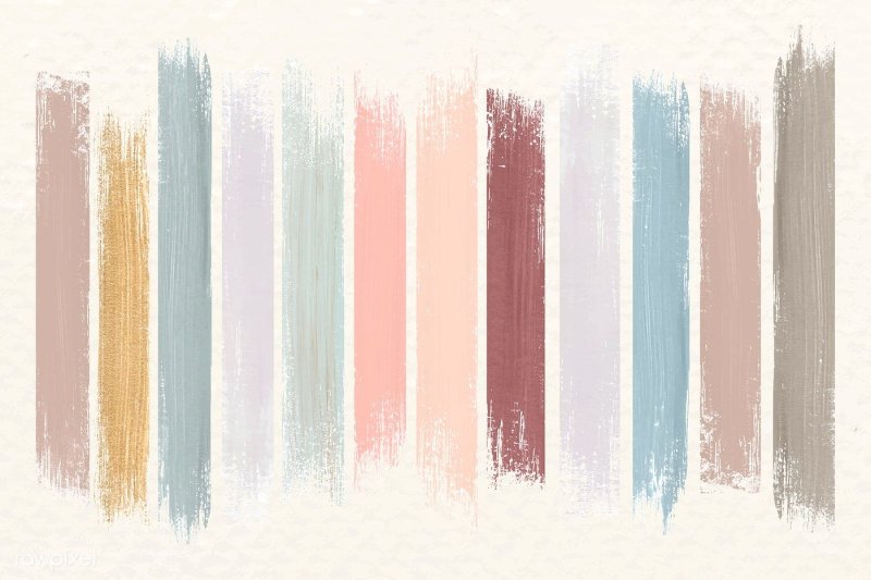 Акварельные полосы