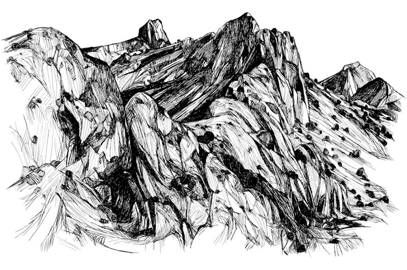 Горы Графика