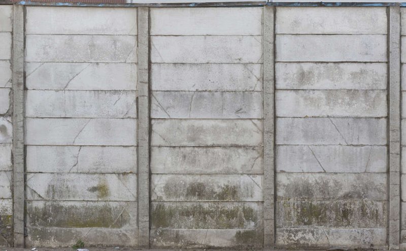 Бетонный забор СССР по-2