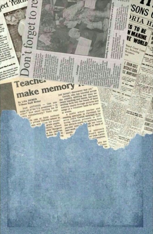 Newspaper texture