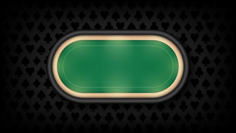 Покерный стол вид сверху