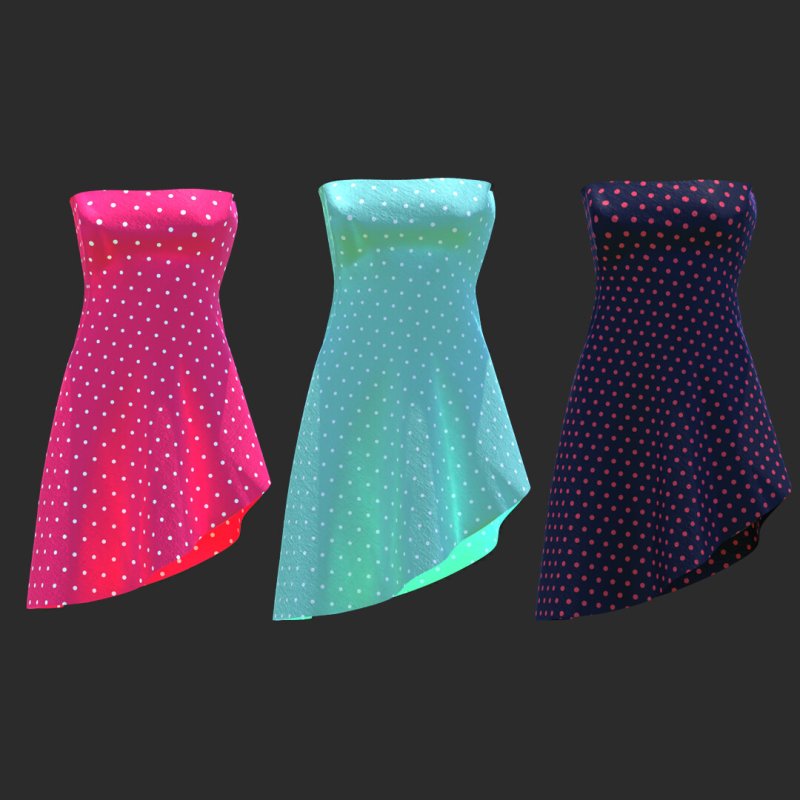 Текстура платья