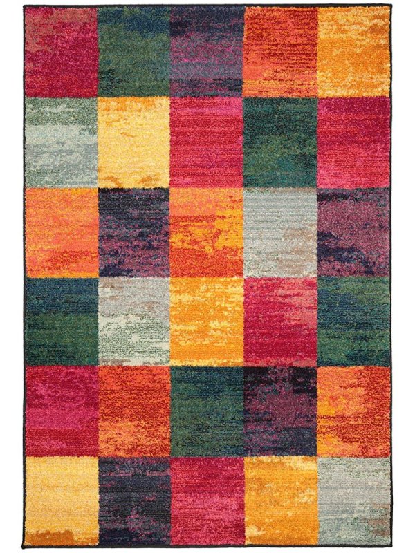 Ковер разноцветный