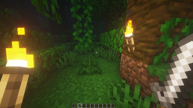 Динамичное освещение в майнкрафт