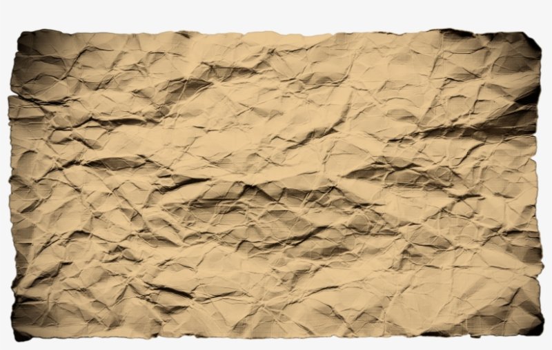 Мятая бумага