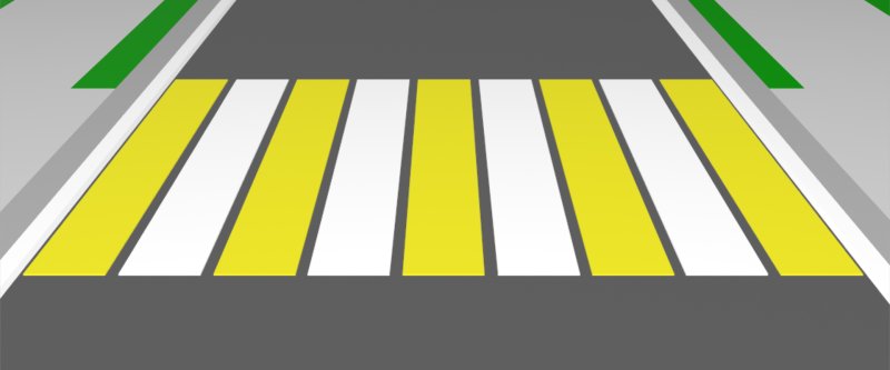 Зебра разметка