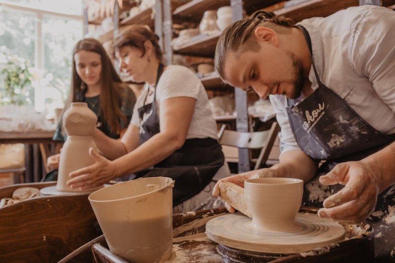 Гончарная школа мастер-класс