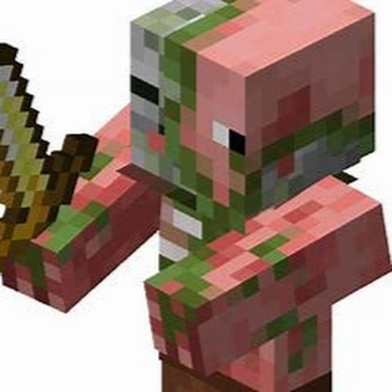 Зомби-свиночеловек майнкрафт