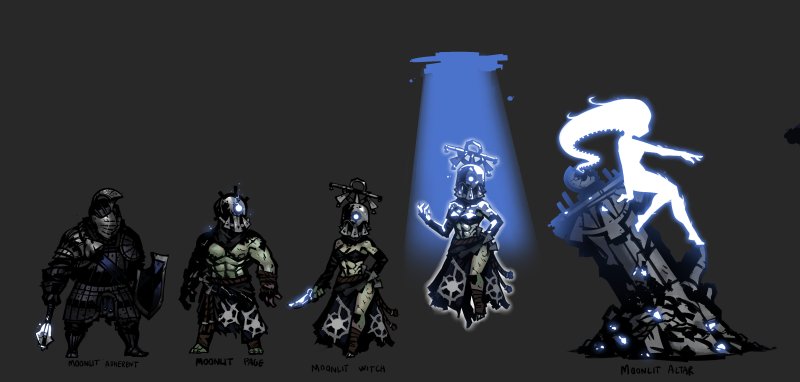 Культист Darkest Dungeon 2