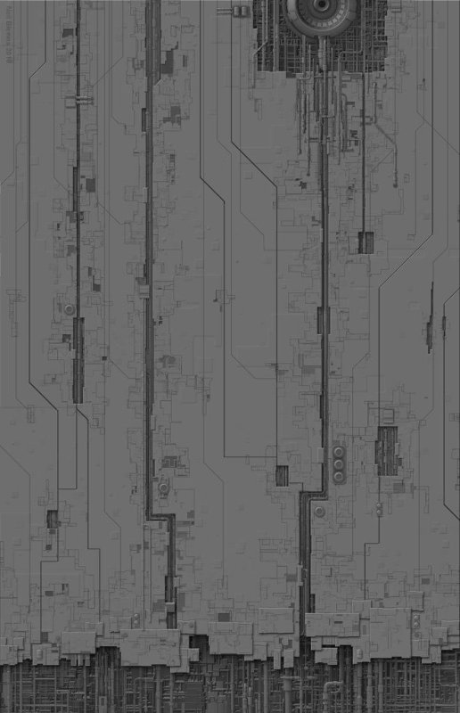 Стена киберпанк текстура