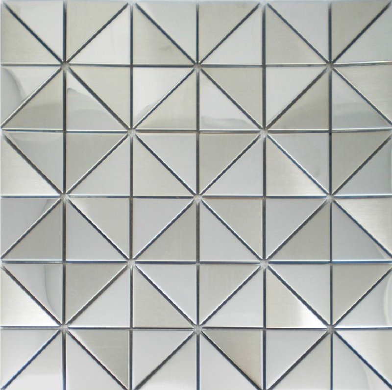 Зеркальное панно ромбы