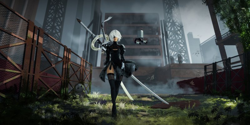 NIER: Automata игра