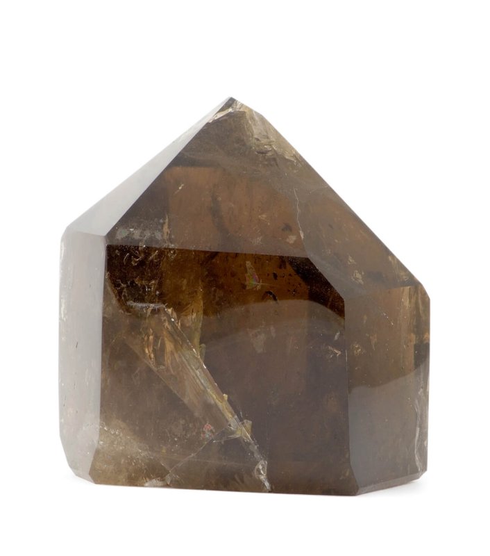 Раухтопаз камень дымчатый кварц