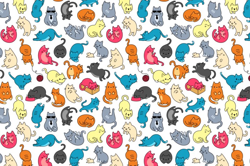 Фон кошки