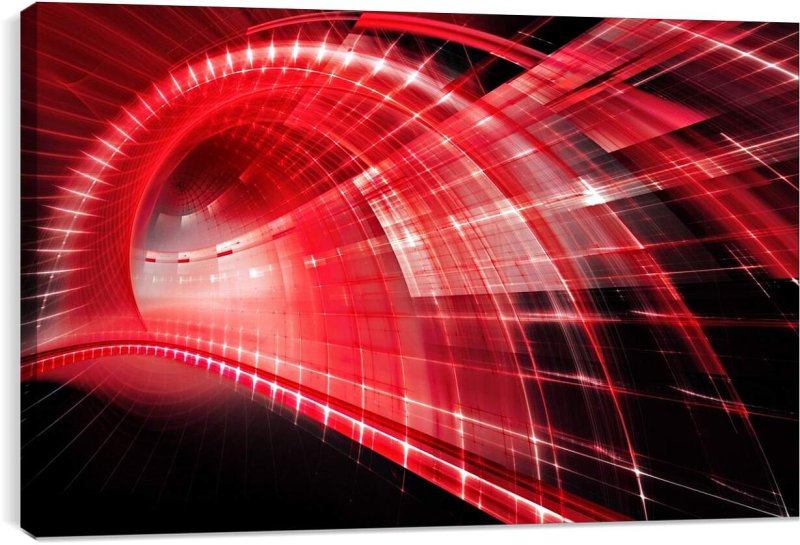 Красная абстракция