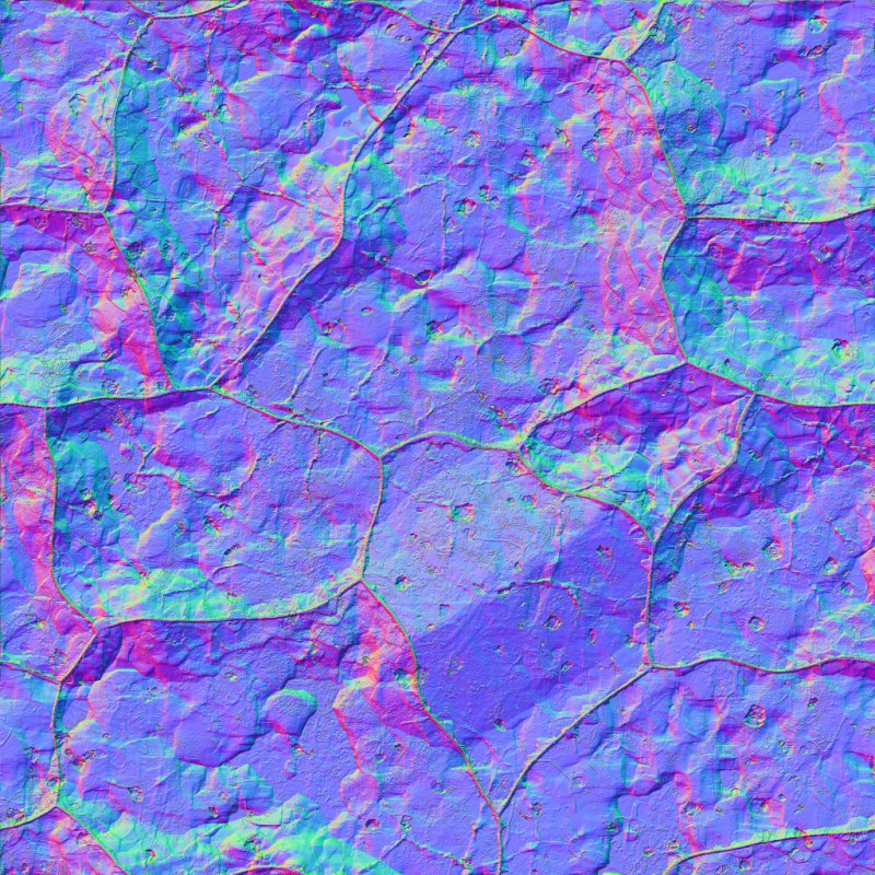 Нормал мап камня