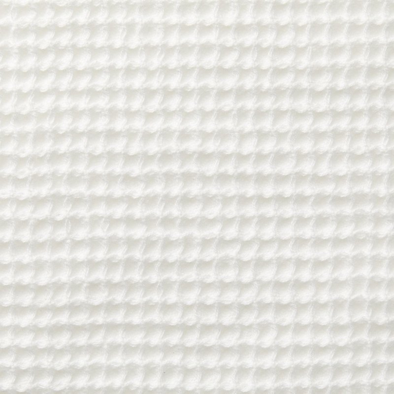 Белая вафельная ткань